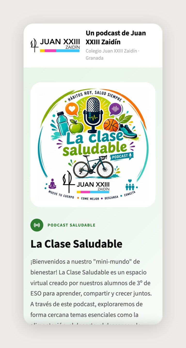 Portada en el móvil